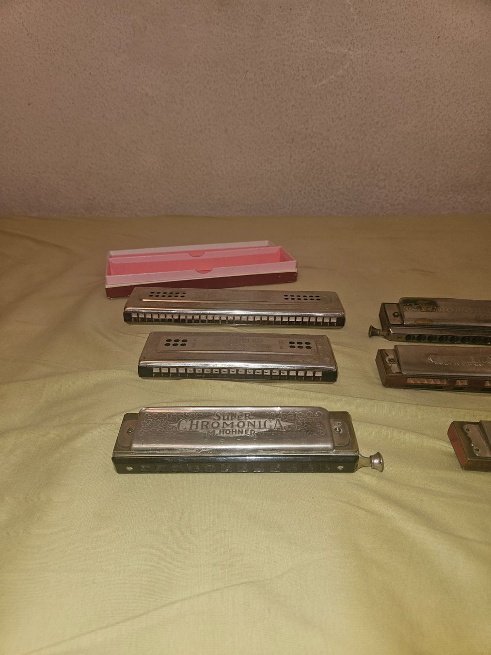 Hohner Musikinstrumente: 6 alte Mundharmonikas – Gebraucht aus Basel von FirstClass4000 2