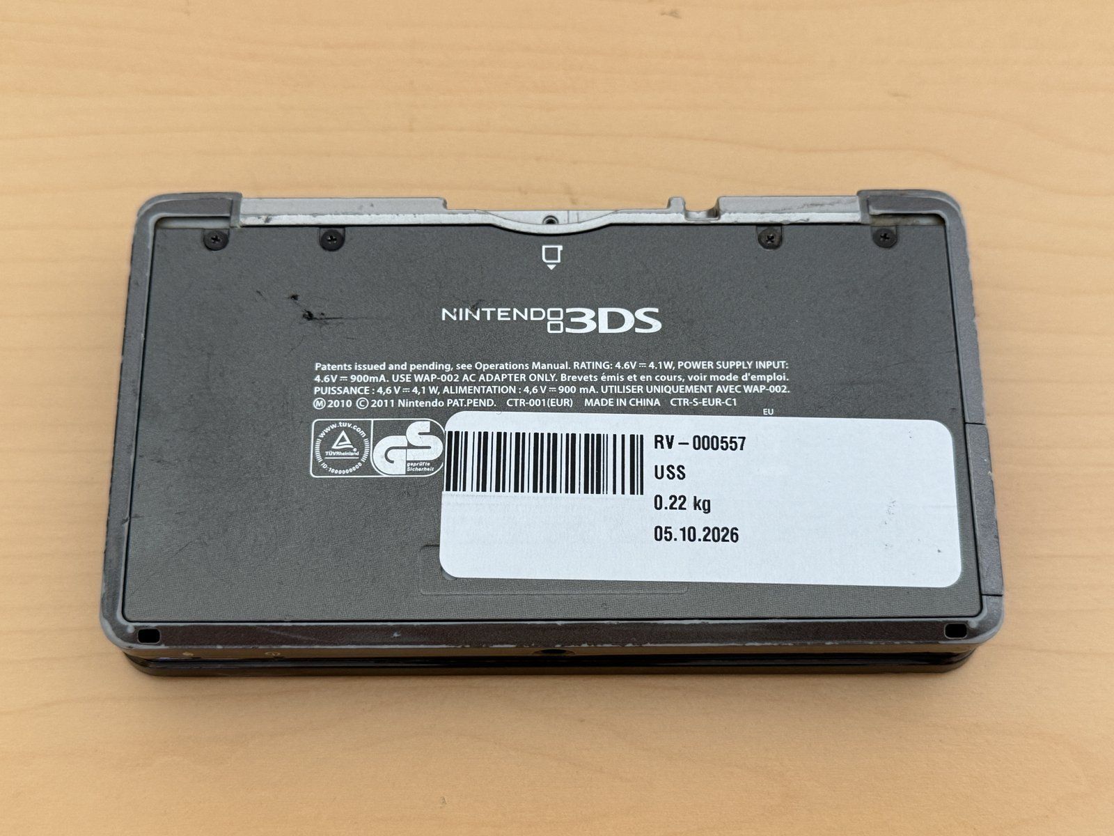 Nintendo Console: Nintendo 3DS Grau RV557 – Usato da Ebmatingen venduto da Revivetrade 2