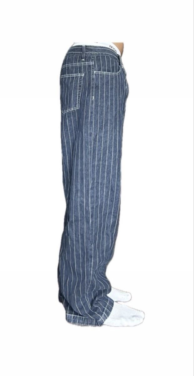 Carhartt Jeans: Carhartt Pinstripe Carpenter Jeans – Nuovo (secondo la descrizione) da Biel/Bienne venduto da 3liaasss 1