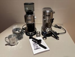 DeLonghi Espressomaschine Dedica & Mühle