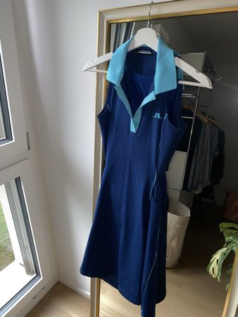 J. Lindeberg Golfkleid Damen blau/türkis 36