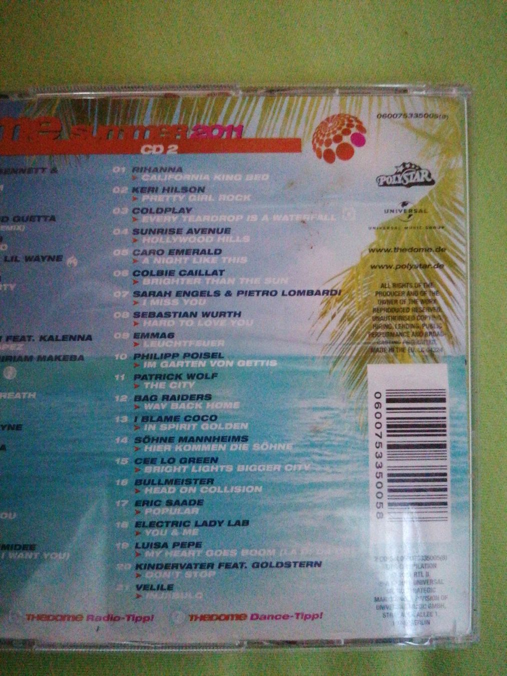 CDs: The Dome Summer 2011 Doppel-CD – Gebraucht aus Hägendorf von Fiooo 2