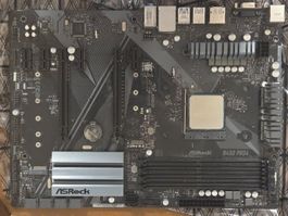 ASRock B450 PRO4 Mainboard mit AMD Ryzen 5 2600X CPU