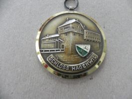 Schweizer Medaille Schloss Hagenwil TG 1980 / 40 Gramm