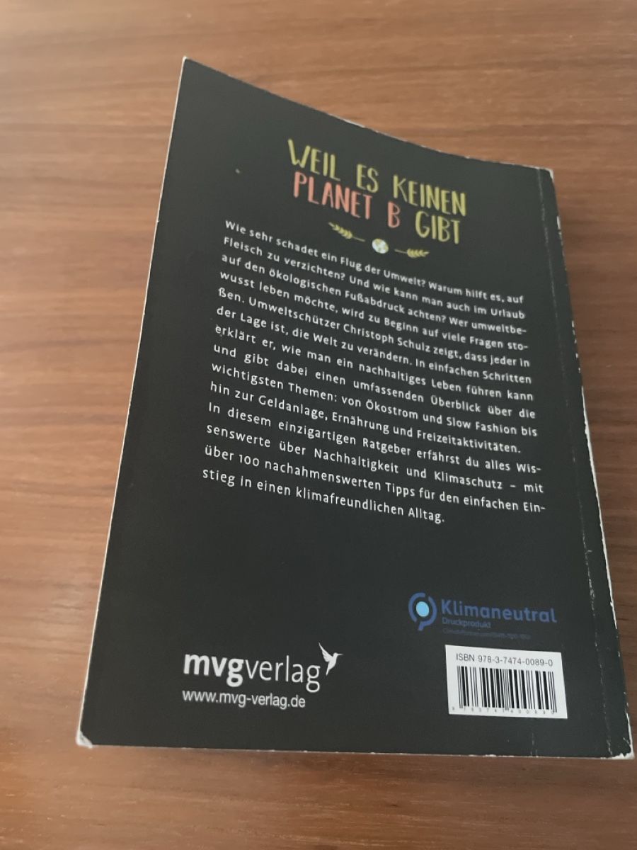 Libri: Buch Nachhaltig Leben für Einsteiger – Nuovo (secondo la descrizione) da Niederglatt ZH venduto da ctulimp 1