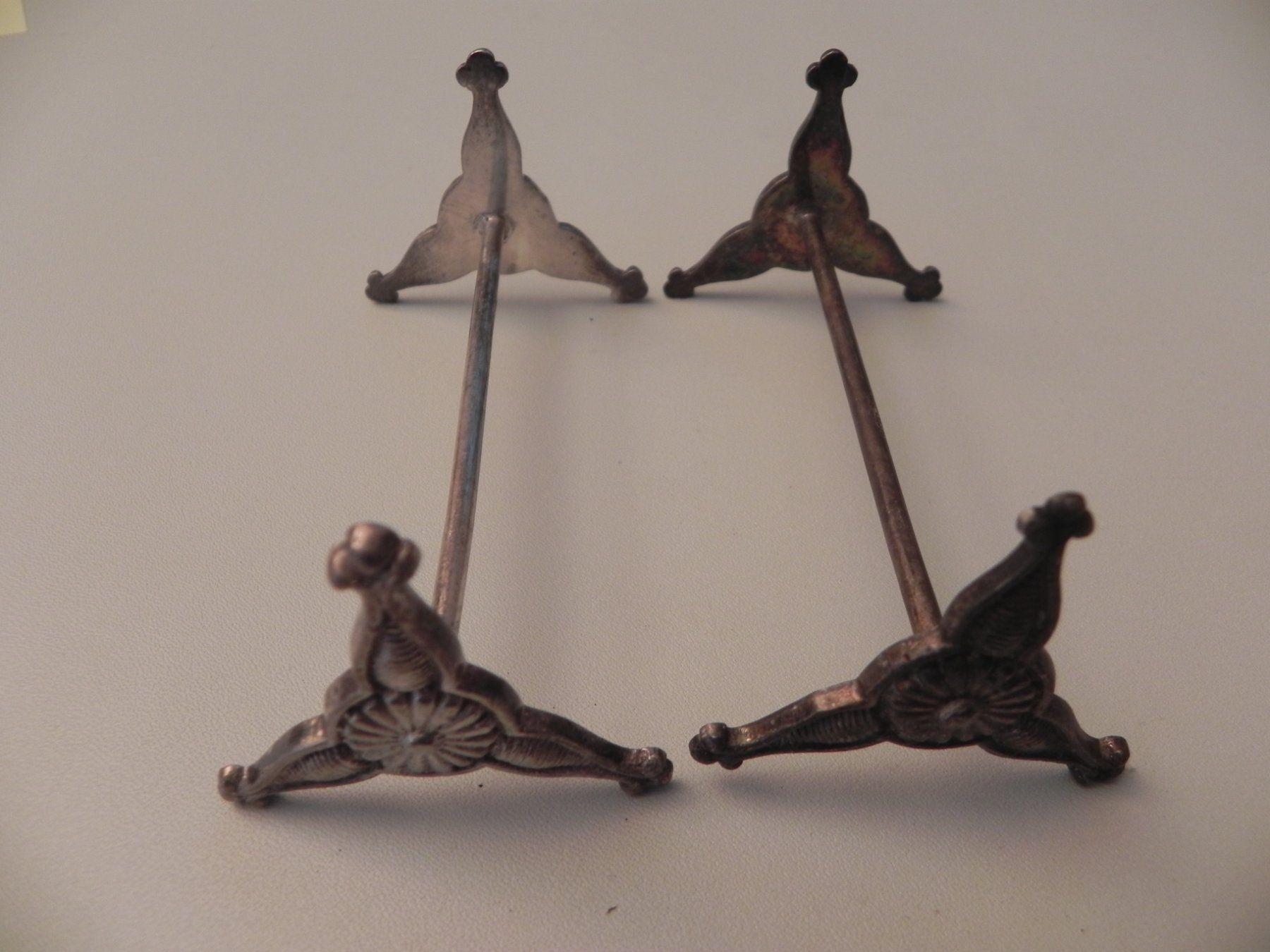 Set di posate: 12 alte Messerbänkchen versilbert - Jugendstil ? – Usato da Minusio venduto da Lory64 3
