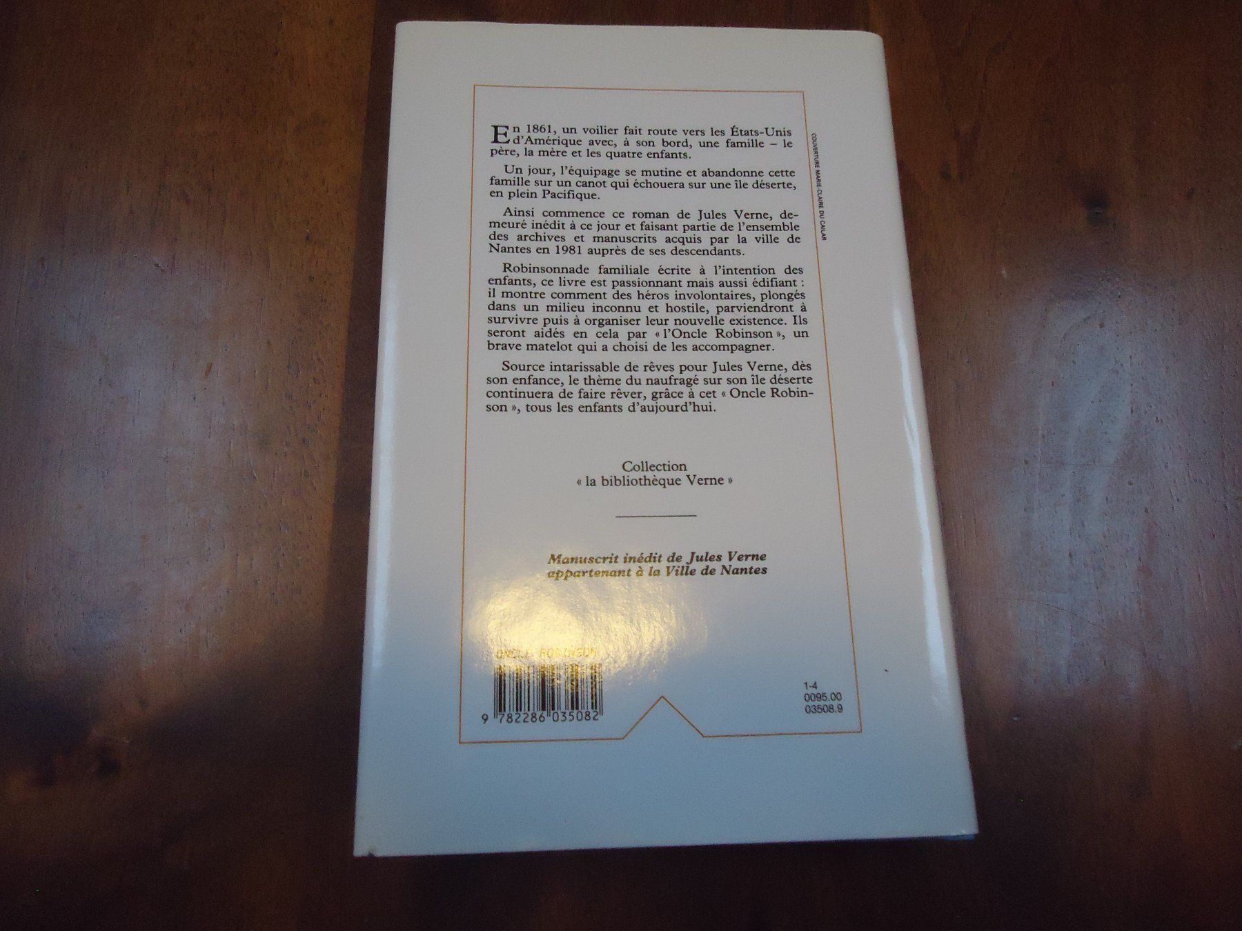 Libri: L'oncle Robinson - Jules Verne – Usato da Vessy venduto da bm.par 1