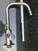 Küchenarmatur aus Edelstahl mit Schlauch, Wasserhahn