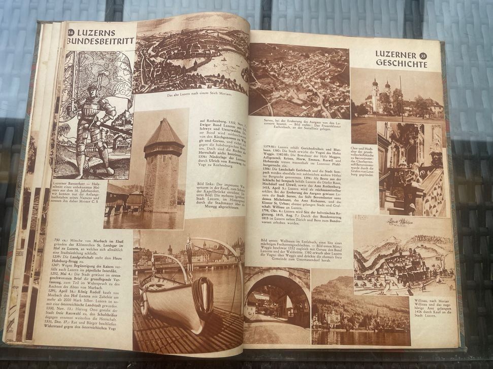 Libri: Rarität - Ringiers illustrierte Schweizer Chronik - Antik – Usato da Bergdietikon venduto da book-4-you 1