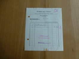 Herzogenbuchsee, Gasthof zum Sternen Fam. W. Schmid 1950