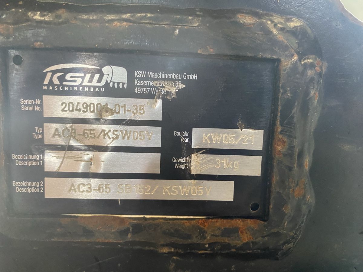 Escavatori: Anbauplatte SB152 – Usato da Baltschieder venduto da stefan912 1