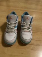 Jordan Schuhe Grösse 38 Damen weiss blau orange