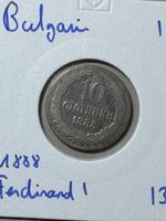 Bulgarie - 10 stotinki - 1888 - Ferdinand 1er