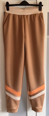 Coole Hose von Amisu, braun gestreift, Grösse S, neuwertig!