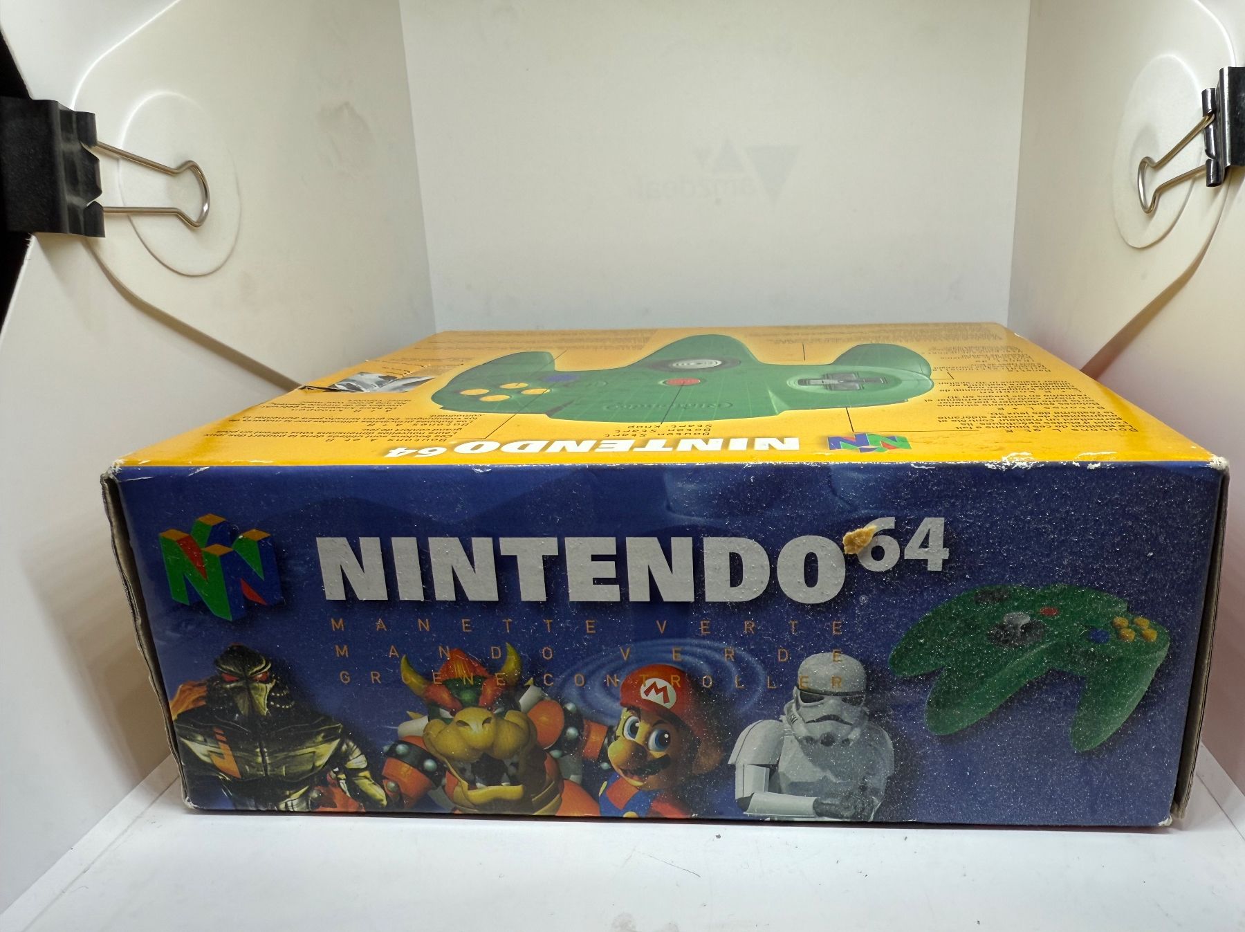 Nintendo Controller: N64 Controller grün OVP – Usato da Dietlikon venduto da NESFEVER 1