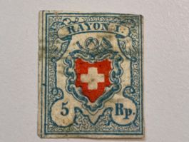1851, Rayon I, ZNr. 9II, gestempelt