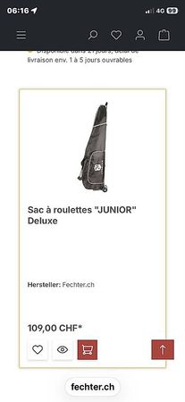 Sac matériel escrime à roulettes 