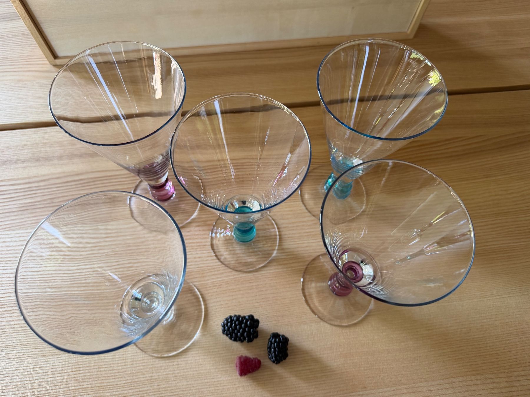 Gläser: 5 Leonardo Gläser für den sommerlichen Drink oder Dessert – Gebraucht aus Adetswil von Smita 2