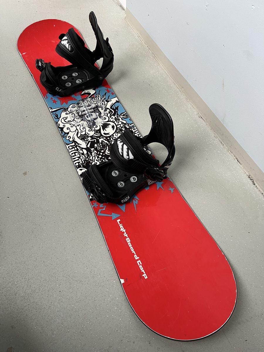 Board: Snowboard 125cm inkl. Bindung – Usato da Horgen venduto da pupcia01 4