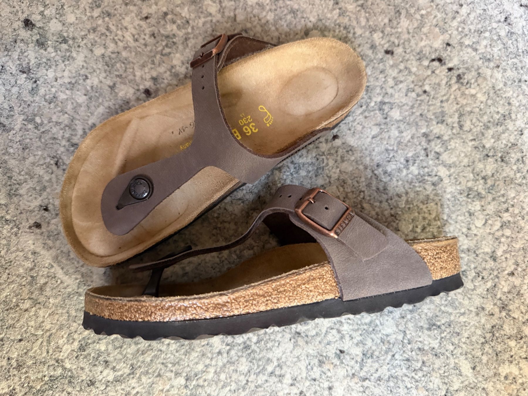 Birkenstock Scarpe da donna: Birkenstock Gizeh Gr. 36 – Usato da Wattwil venduto da edel88 2