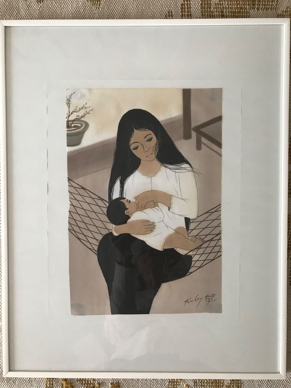 Foto & Immagini: Bild Mutter mit Kind – Usato da Hauptwil venduto da EfairB 1