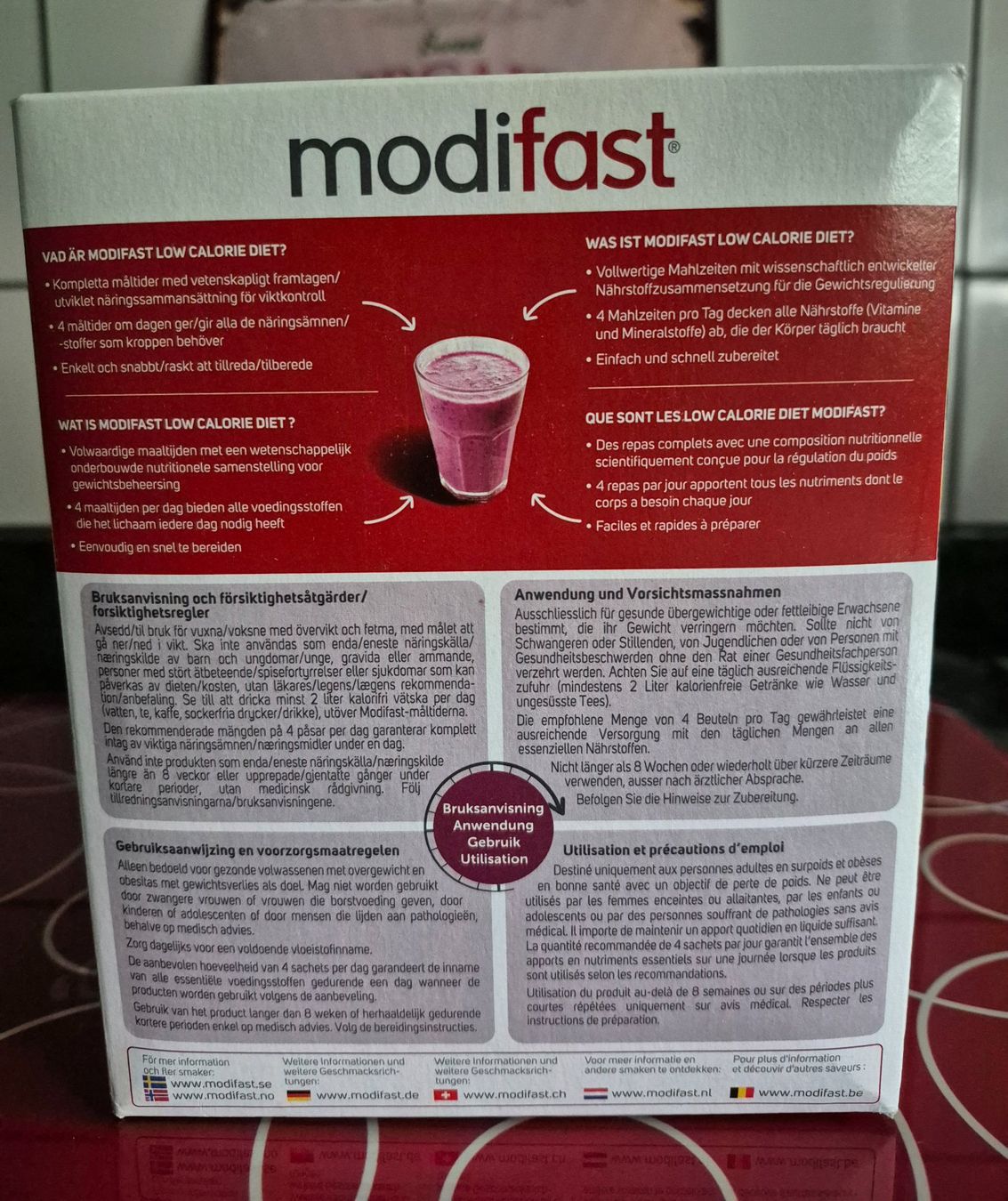 Modifast Lebensmittel & Spezialitäten: Modifast Blueberry Drink – Neu und originalverpackt aus Gümligen von Amore.1 3