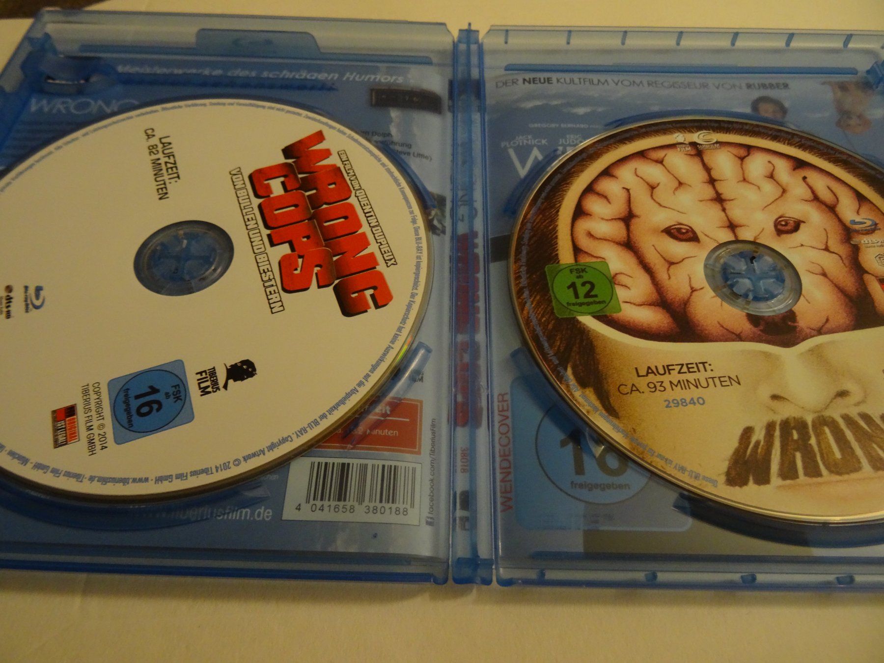 Alle DVDs: Blu-ray Double Edition Wrong und Wrong Cops – Gebraucht aus Olten von Disc-Verkauf 1