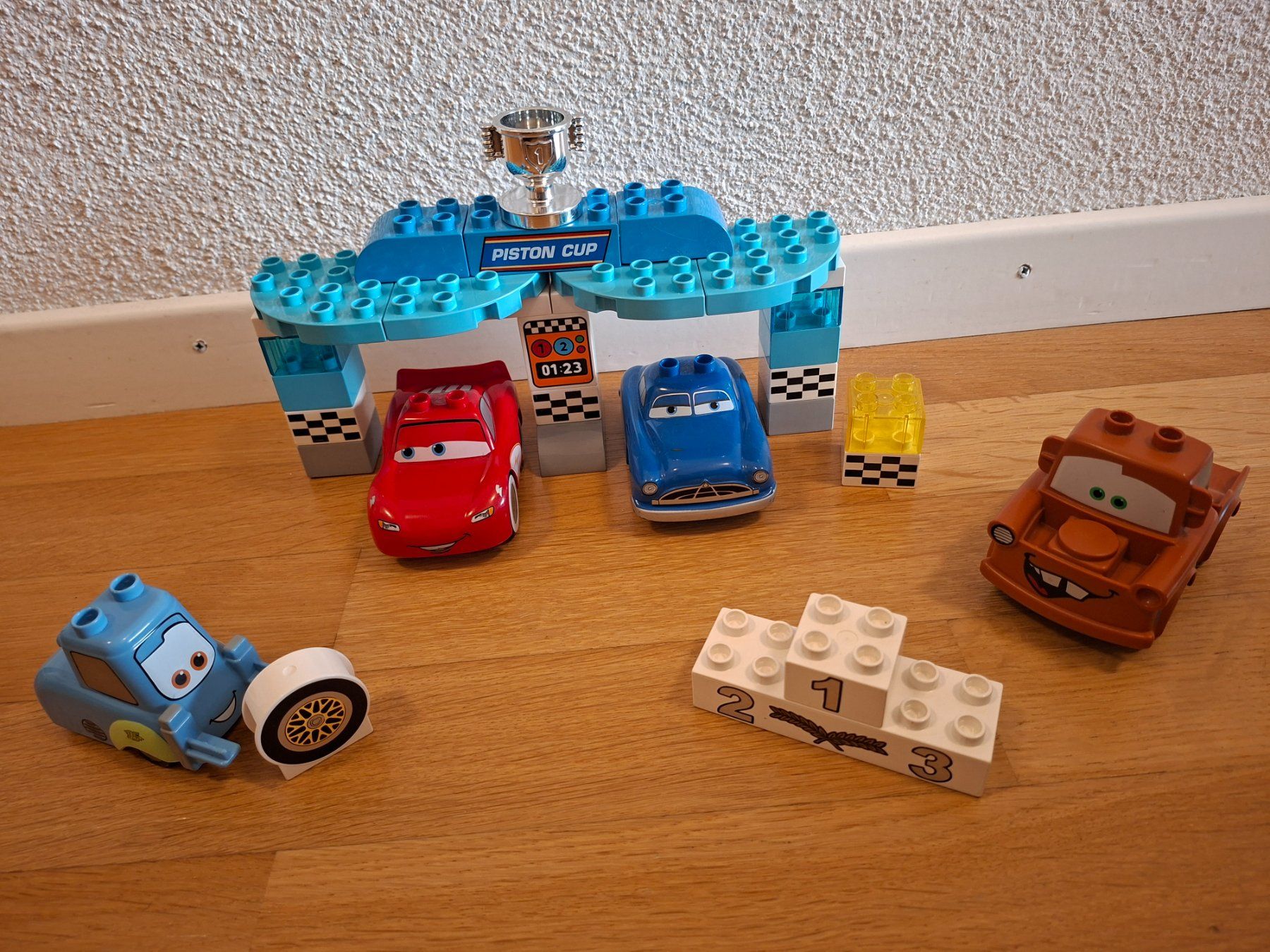 LEGO Duplo Disney Cars Fahrzeuge (Piston Cup Rennen) (Gebraucht) in ...