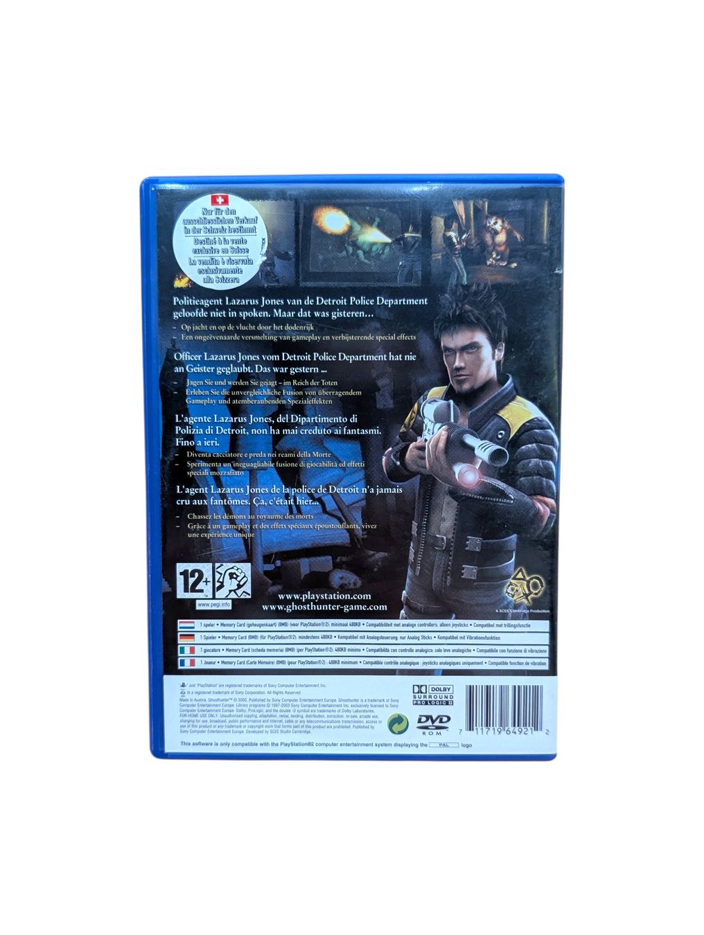 Sony Giochi: Ghosthunter PlayStation 2 (PS2) – Usato da Domat/Ems venduto da IsseldorsShop 1