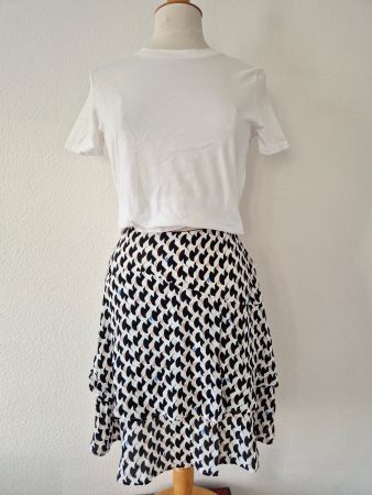 ROCK FALTENROCK STUFENROCK MARC CAIN N3 M 38 , TOP ZU SHIRT