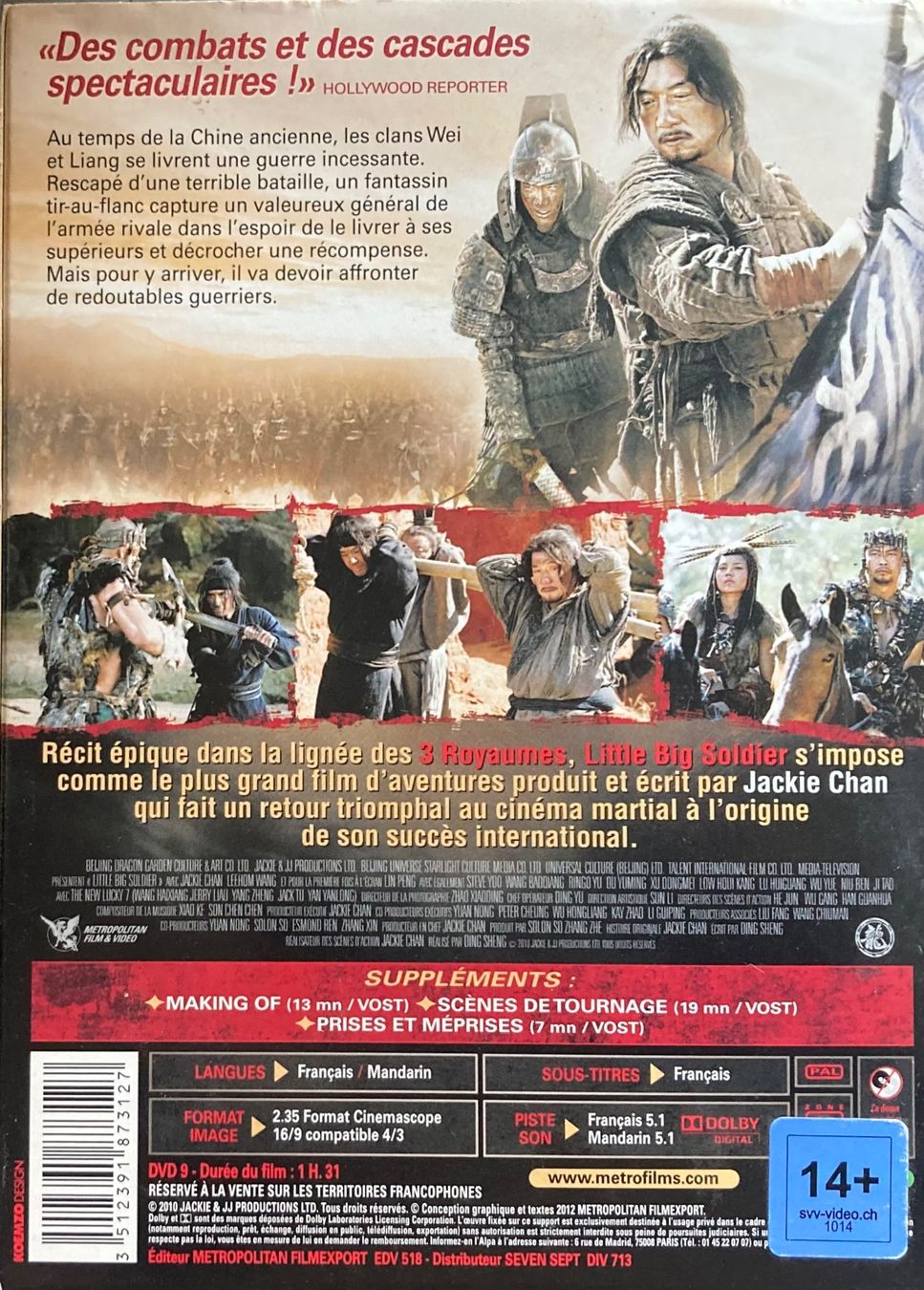 Alle DVDs: LITTLE BIG SOLDIER – Gebraucht aus Poliez-Pittet von Newtown-Records 1
