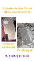 2 coques iPhone 13