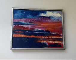 Original Abstract Landscape Painting, 2009 (54 x 43)