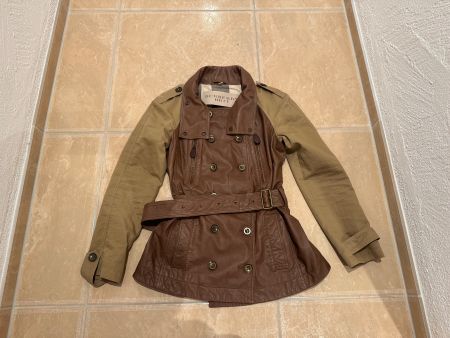 Burberry NWT Traum Lederjacke, 36 NP 2500 Fr
