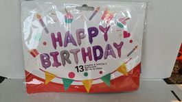 Happy birthday Folie Ballon SET