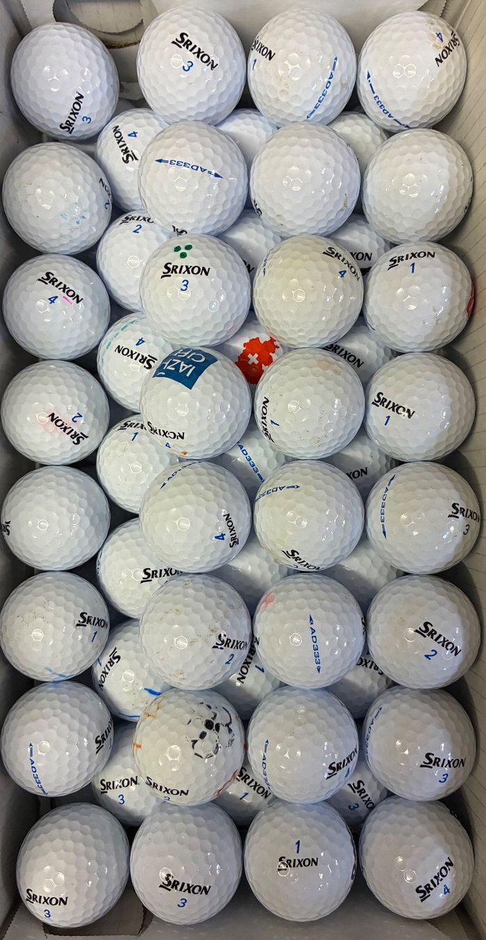 Srixon Bälle: SRIXON AD333, 92 Golfbälle mit Erfahrung – Gebraucht aus Allschwil von Gorgeli