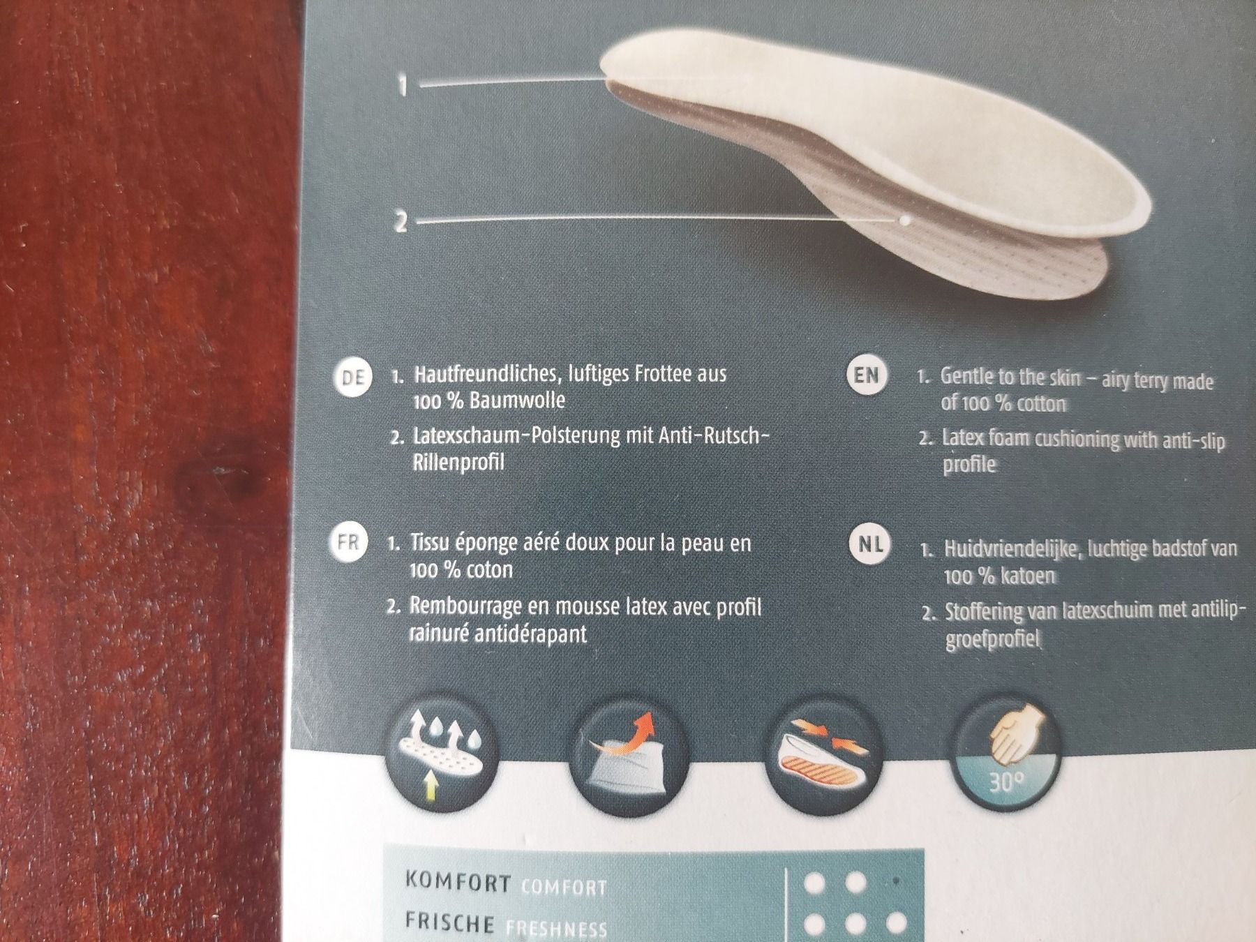 Herrenschuhe: Bergal Barfuss Einlegesohle Grösse 29 – Neu und originalverpackt aus Beckenried von Havacola 5