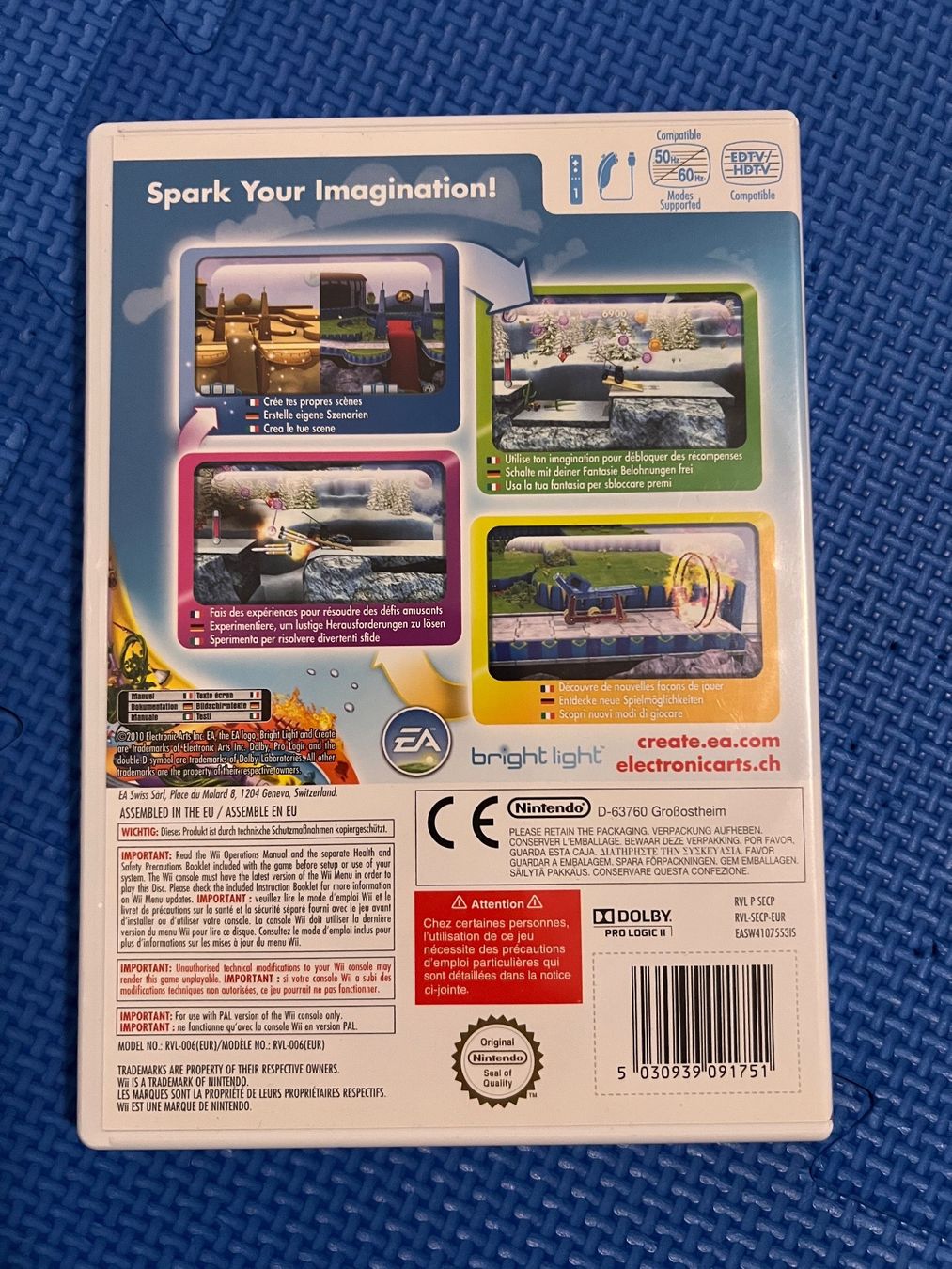 Nintendo Giochi: Create Nintendo Wii – Usato da Gossau SG venduto da schlitzerdemon 2