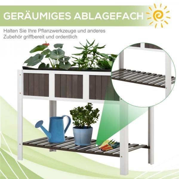 Tavoli: Pflanztisch Gartentisch hölzerne Arbeitsfläche Gartenbeete – Nuovo e nell'imballaggio originale da Kreuzlingen venduto da DealBlitz 4