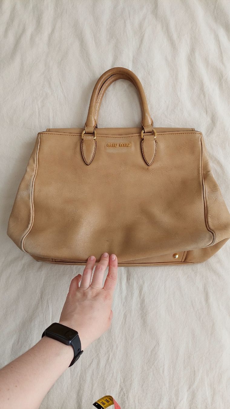Miu Miu Borse da donna: MIU MIU AW2007 top handle beige bag – Usato da Lausanne venduto da l0ok0co0l 2