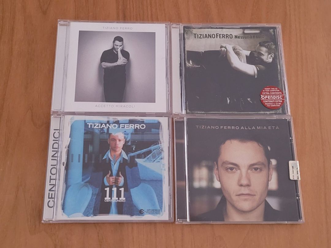 CDs: 4 CDs  Tiziano Ferro – D'occasion à Martigny par MZ-67
