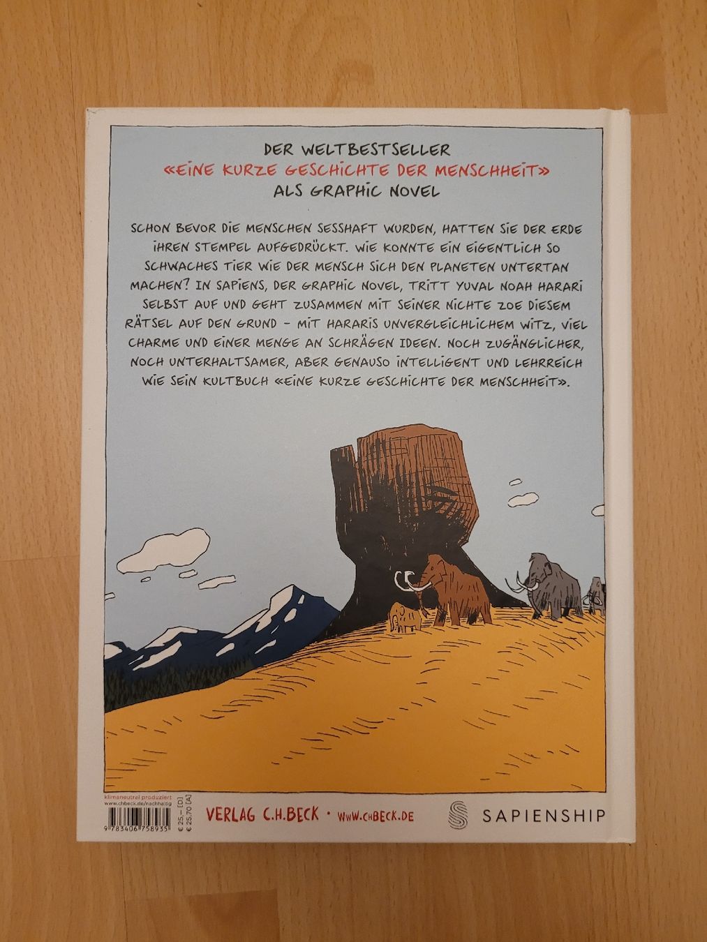Fumetti: Sapiens: Der Aufstieg - harari – Usato da Perlen venduto da Safari_23 1