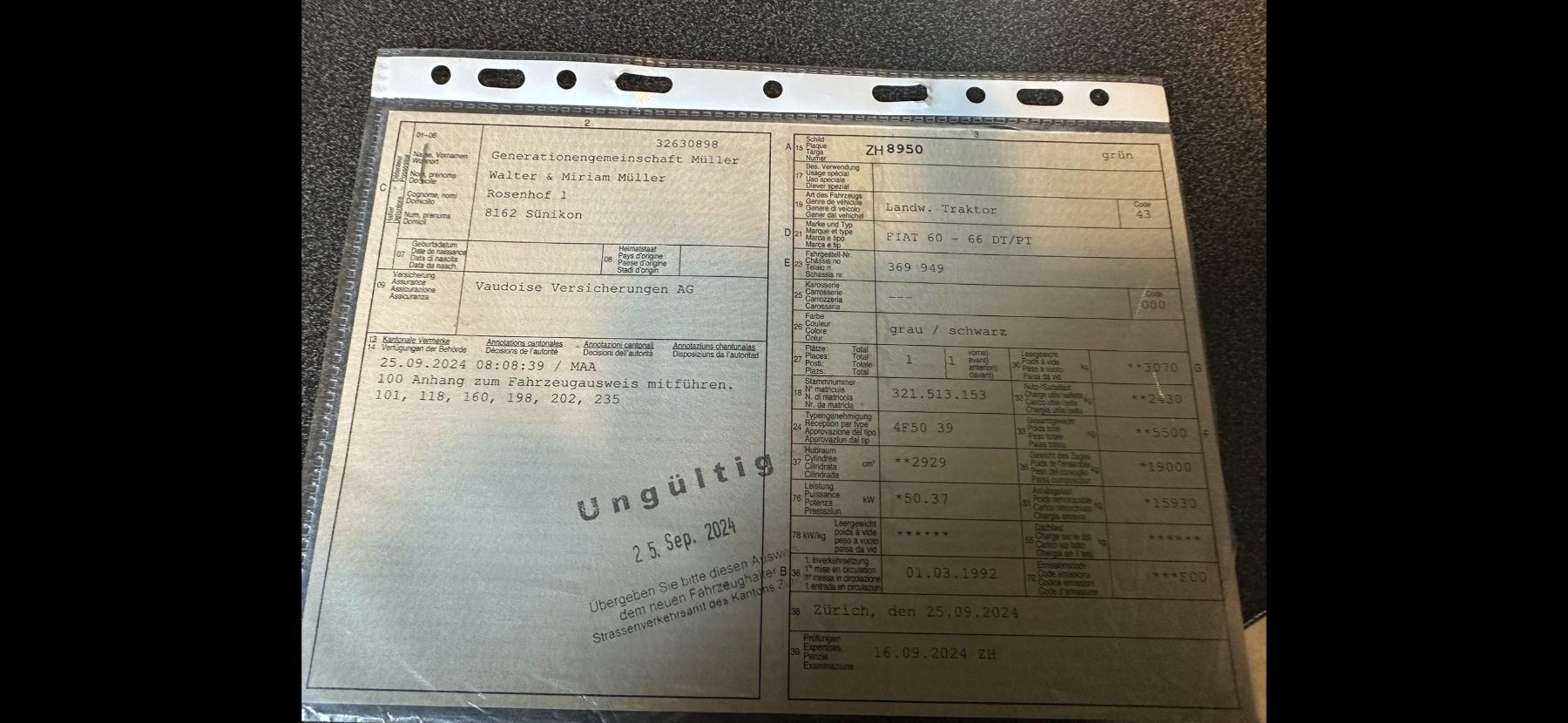 Fiat Traktoren: Fiat Polytrac 60-66 – Gebraucht aus sünikon von SDF9898 2
