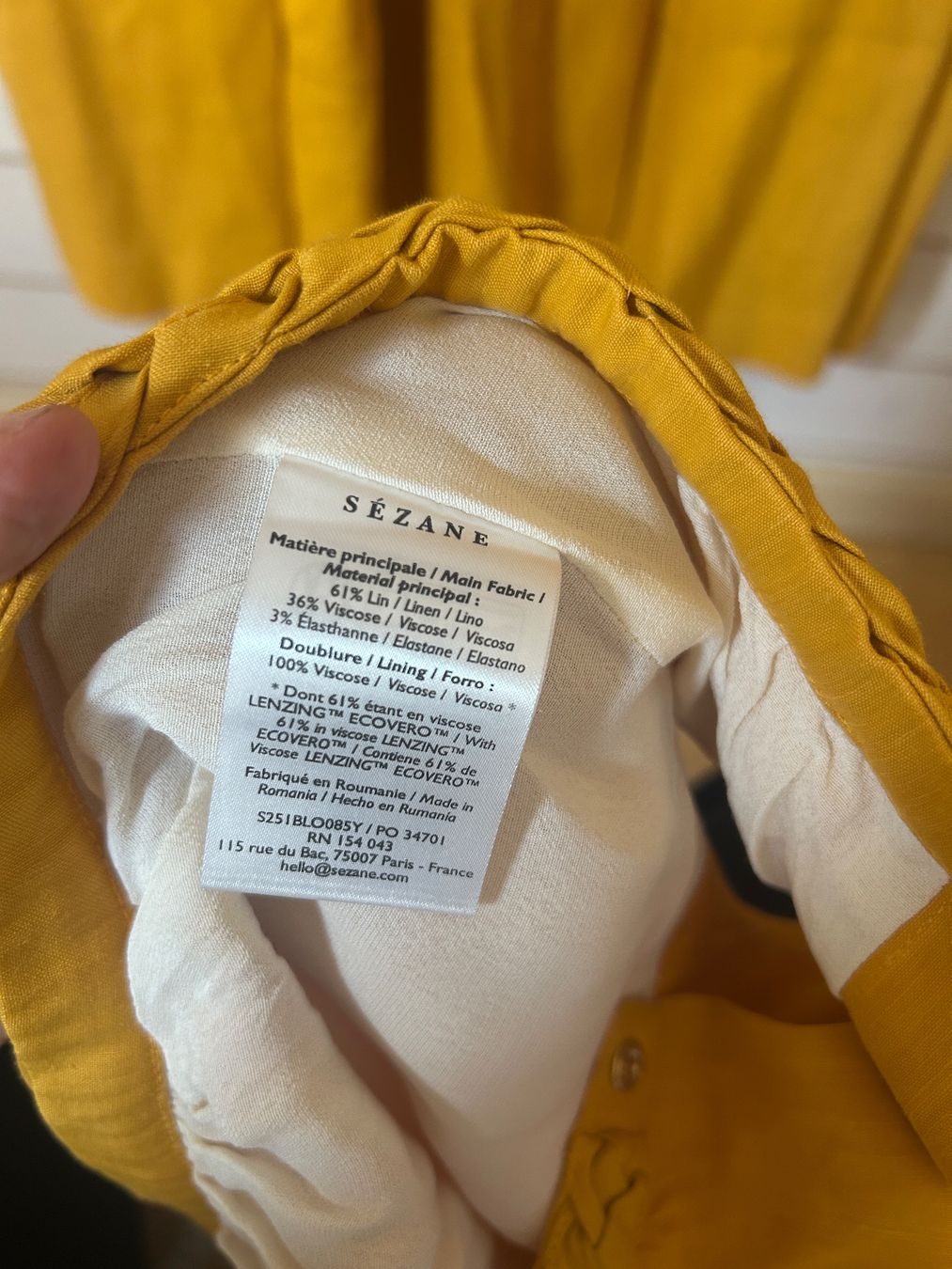 Sezane Kleider: Sézane Éditions Leinenset - Gr. 34 – Gebraucht aus Illnau von Monkky 7