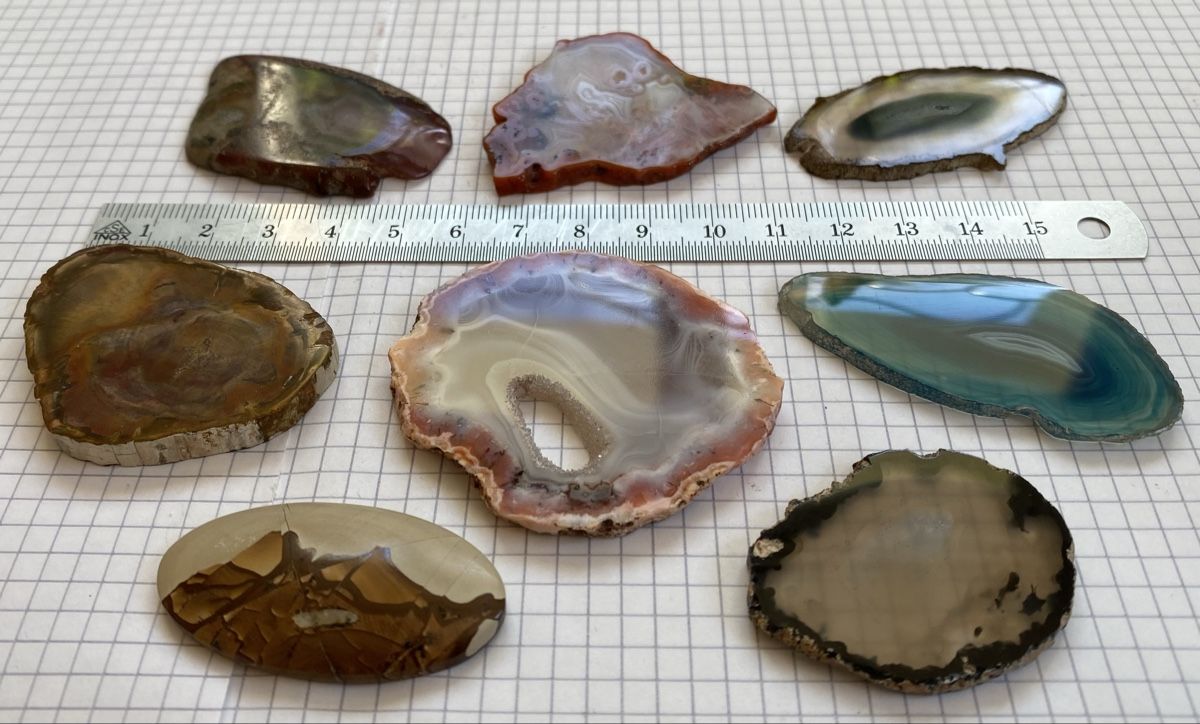 Mineralien & Heilsteine: Schöne Achate  – Gebraucht aus Selzach von 321compac 4
