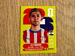 Fussball Sticker Julio Enciso Panini WM 2026 PAR 15