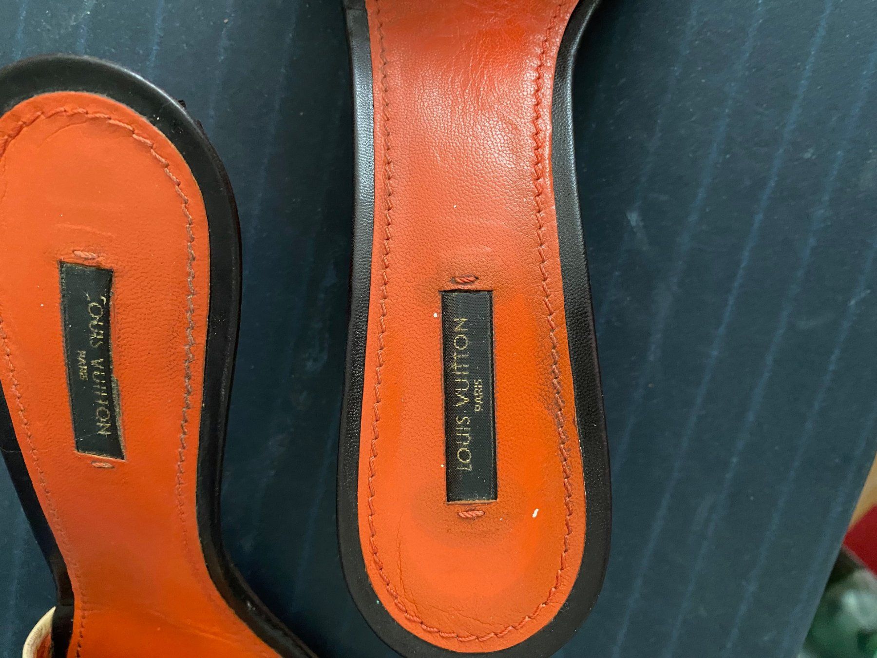 Louis Vuitton Damenschuhe: Louis Vuitton Pantolette Gr.41 – Gebraucht aus Weggis von goo_vn75 2