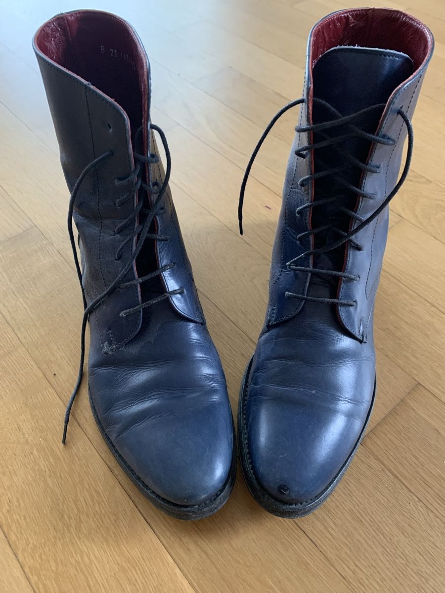 Scarpe da donna: Navy Boot Stiefel – Usato da Rikon im Tösstal venduto da Sahon2 5