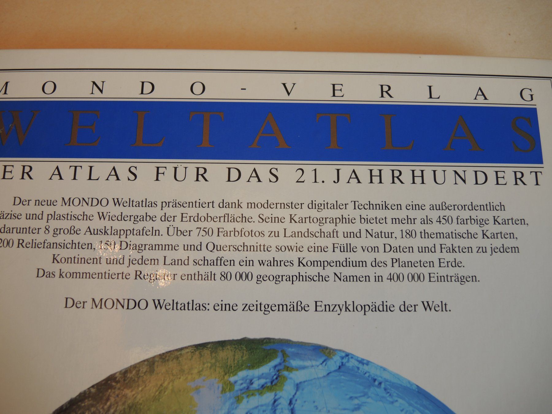 Bücher: Welt Atlas Mondo Verlag – Gebraucht aus Rorschach von maeck8 1