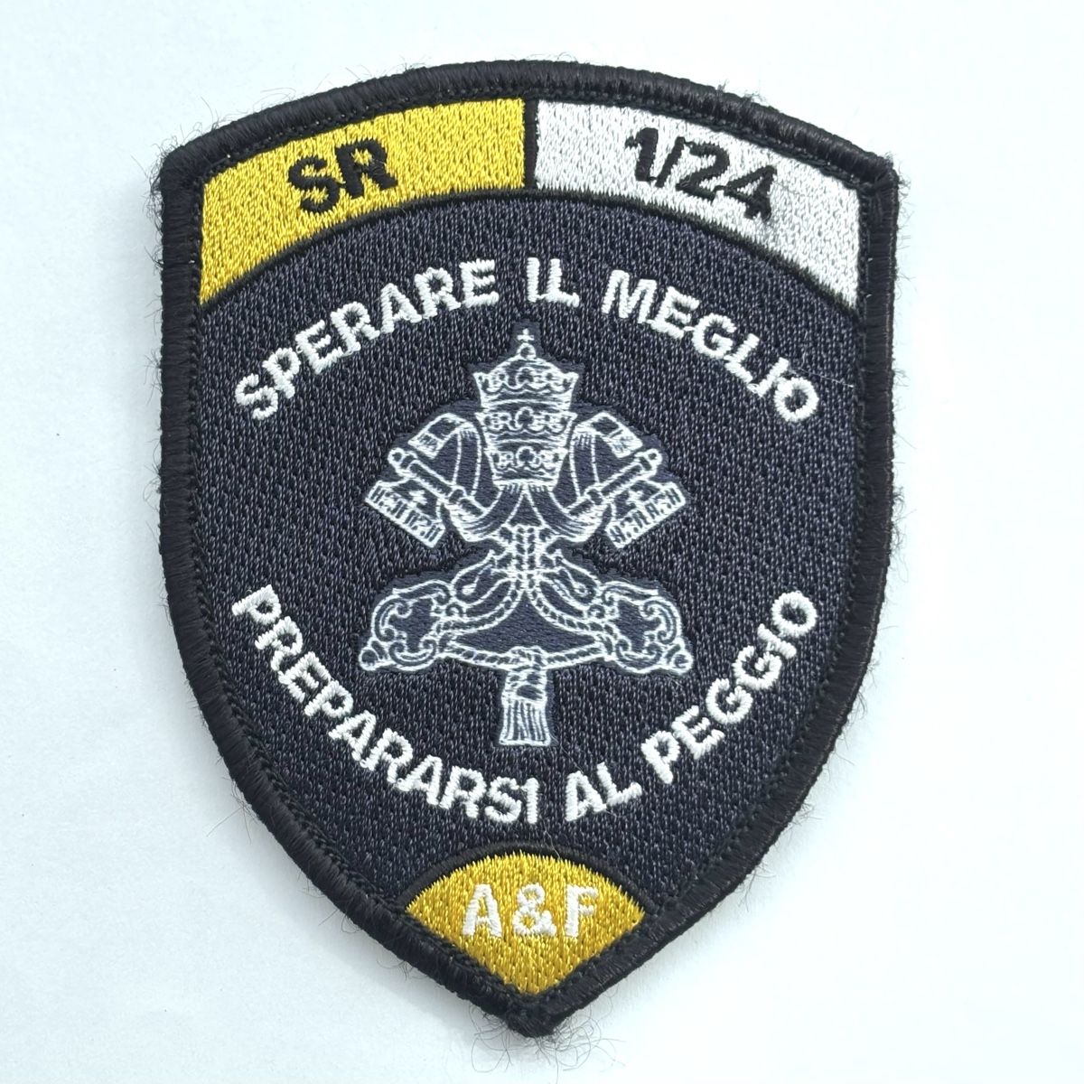 Schweizer Armee Placchette & Badge: Patch Schweizer Garde Papst RS 1/24 Armee – Usato da Riedikon venduto da Rokh01